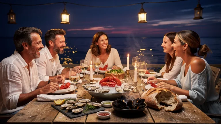 Test sur trois soirées des fruits de mer au Bistrot Marin à Quiberon, ambiance conviviale et vue sur la mer